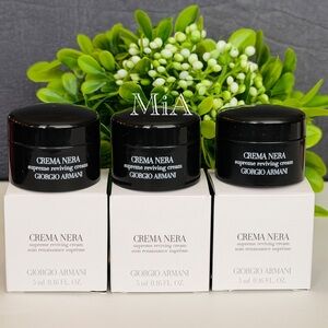 GIORGIO ARMANI Crema Nera Supreme Reviving Cream Mini 5ml (3pcs - Value $140)